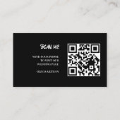 QR-code trouwwebsite bijlage kaart (Achterkant)