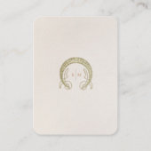 QR-code trouwwebsite info Art Nouveau bijlage (Achterkant)