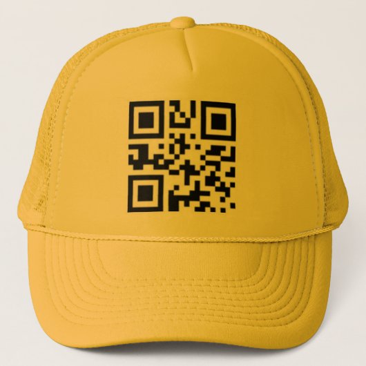 QR-code Trucker Pet (Voorkant)