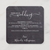 QR-code Uitnodiging voor soonnebloem Eucalyptus We Informatiekaartje (Achterkant)