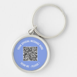 QR-code Uw speciale berichtverrassingsSleutelhange Sleutelhanger