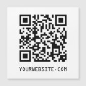 QR-code Uw webpagina-link (Voorkant)