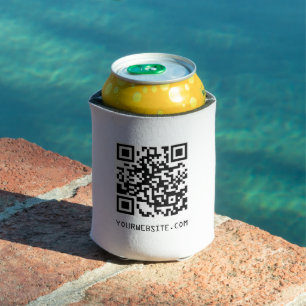 QR-code Uw webpagina-link Blikjeskoeler