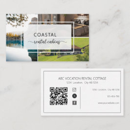 QR-code vakantiehuur gastverblijf Visitekaartje