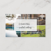 QR-code vakantiehuur gastverblijf Visitekaartje (Voorkant)