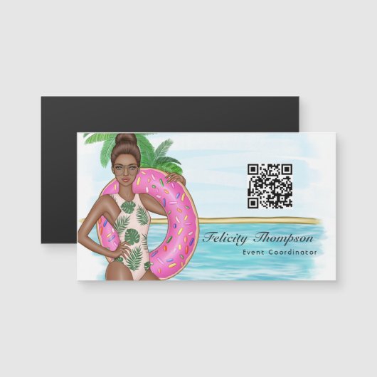 QR-code van gebeurteniscoördinator (Voorkant / Achterkant)