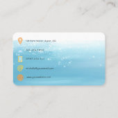 QR-code van gebeurteniscoördinator Visitekaartje (Achterkant)