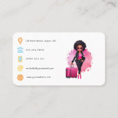 QR-code van gebeurteniscoördinator Visitekaartje (Achterkant)