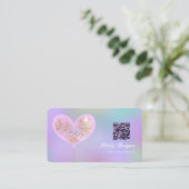 QR-code van gebeurteniscoördinator Visitekaartje (Staand voorkant)