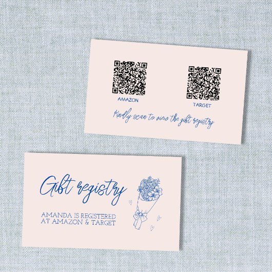 QR-code van het Farmer's Market Gift Registry Informatiekaartje