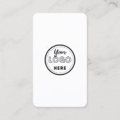 QR Code Verbind met ons Facebook TikTok Visitekaartje (Achterkant)