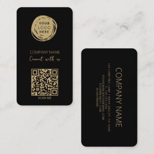 QR-code Verbind met Ons Sociale Media Visitekaartje