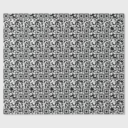 Qr-code Verpakkingspapier Cadeaupapier (Vlak)