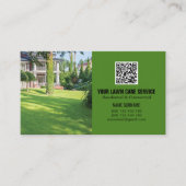 QR-code Verzorgingsnetwerk modern  Visitekaartje (Voorkant)