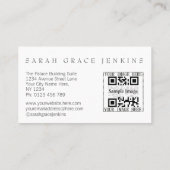 QR-code Visitekaartje (Achterkant)