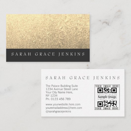 QR-code Visitekaartje (Voorkant / Achterkant)