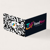 QR-code Visitekaartje  (Buitenkant)