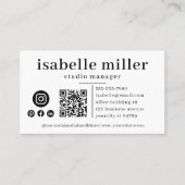 QR-code Visitekaartje (Voorkant)