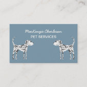 QR Code Visitekaartje Dog Pet Services (Voorkant)