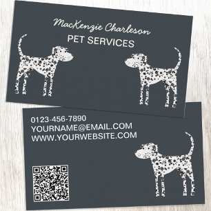 QR Code Visitekaartje Dog Pet Services