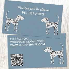QR Code Visitekaartje Dog Pet Services