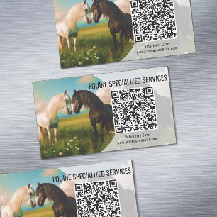 QR Code Visitekaartje magneet