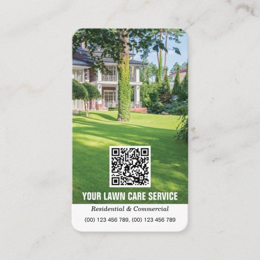 QR-code visitekaartje voor zorg in de startfase (Voorkant)