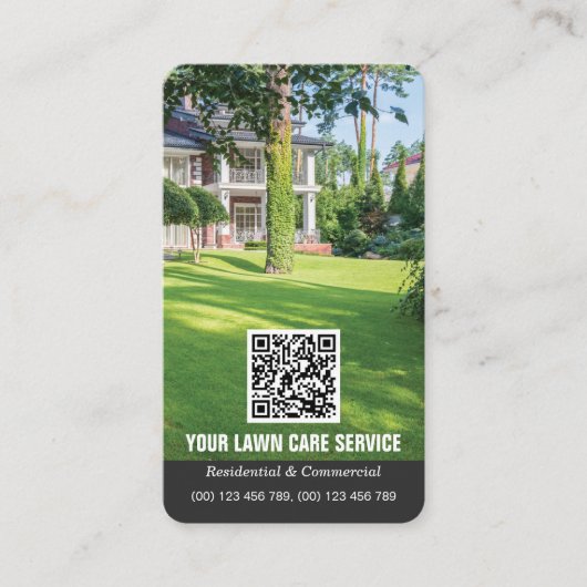 QR-code visitekaartje voor zorg in de startfase (Voorkant)