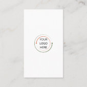 QR-code Visitekaartje | Wit (Achterkant)