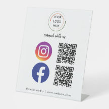 QR-code Visitekaartje | Wit