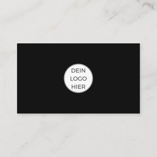 QR-code Visitenkarte Selbst Gestalten Visitekaartje (Achterkant)