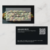 QR-code voedingsdeskundige Visitekaartje (Voorkant / Achterkant)