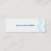 QR-code Volg me het sjabloon voor visitekaartjes ( (Achterkant)