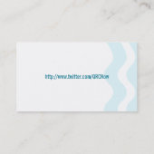 QR-code Volg me Mijn zakelijke creditcardtemplate Visitekaartje (Achterkant)