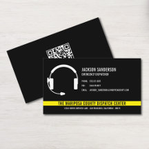 QR-code voor aangepaste Dispatcher Emergency Servi