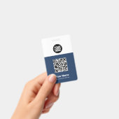 Qr-code voor aangepaste werknemers, streepjescode, badge (Handheld)