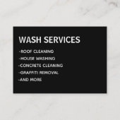 QR-code voor auto's en thuisenergie Visitekaartje (Achterkant)