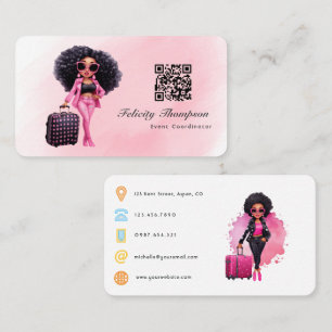 QR-code voor evenementencoördinator Visitekaartje