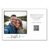 QR-code voor fotos delen Kaart (Voorkant)