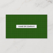 QR-code voor groene vleid Visitekaartje (Achterkant)