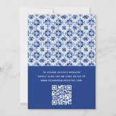 QR-code voor het Amore Spritz-Vrijgezellenfeest Kaart (Achterkant)