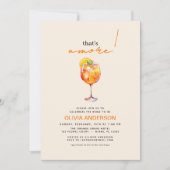 QR-code voor het Amore Spritz-Vrijgezellenfeest Kaart (Voorkant)