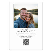QR-code voor het delen van foto's Kaart (Achterkant)