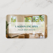 QR-code voor luxe vakantieverhuur Visitekaartje (Voorkant)