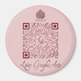QR-code voor multi-purpose gebruik Magneet