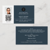 QR-code voor netwerkonroerend goed professionele f Visitekaartje (Voorkant / Achterkant)