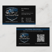 QR-code voor professioneel vrachtwagenvervoerbedri