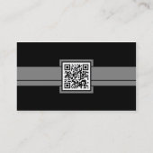 QR-code voor professionele kantoren Visitekaartje (Achterkant)