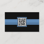 QR-code voor professionele kantoren Visitekaartje (Achterkant)