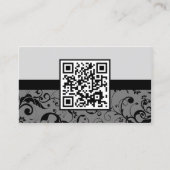 QR-code voor professionele klever Visitekaartje (Voorkant)
